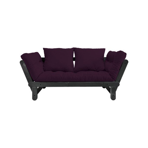 Kintama sofa "Karup Beat" juoda/ violetinė slyva-image-2