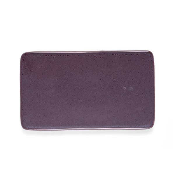 Violetinės spalvos molinis serviravimo padėklas Bitz, 22 x 12,8 cm-image-2