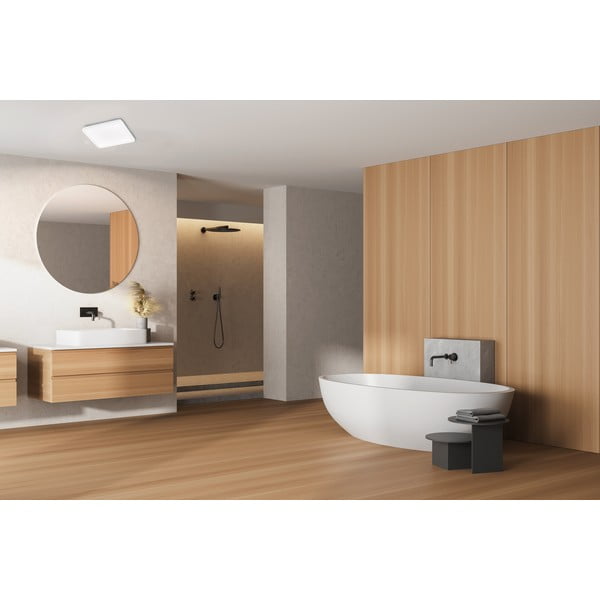 Baltas LED lubų šviestuvas 17x17 cm Gotland - Fischer & Honsel-image-2