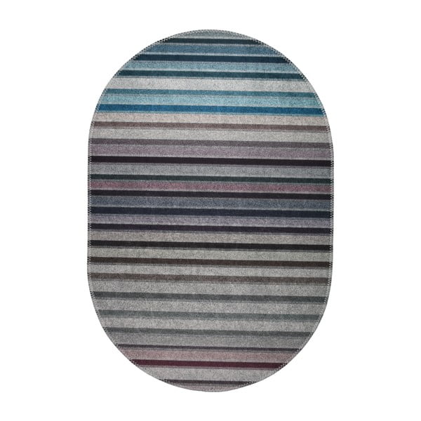 Skalbiamas kilimas mėlynos spalvos/pilkos spalvos 120x180 cm – Vitaus