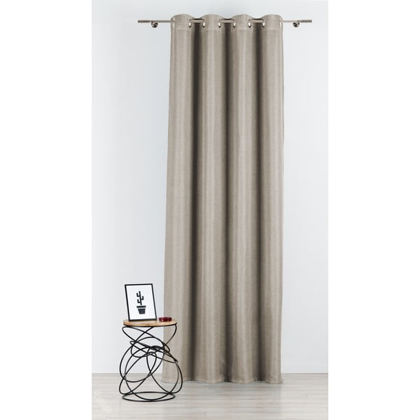 Užuolaida smėlio spalvos 140x260 cm Avalon – Mendola Fabrics-image-2
