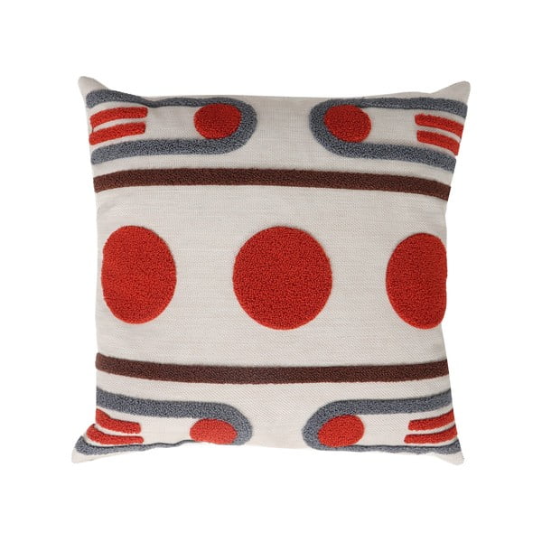 Iš lino dekoratyvinis pagalvės užvalkalas 43x43 cm Geometrik – Mioli Decor