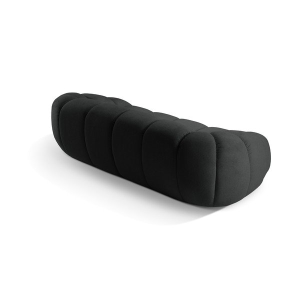 Sofa juodos spalvos 254 cm Diana – Micadoni -image-4