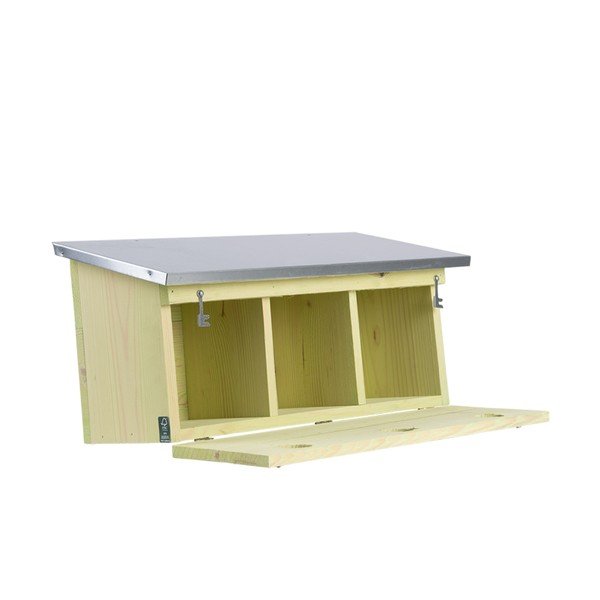 Iš medžio žvirblių inkilas – Esschert Design-image-1