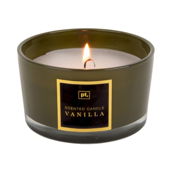 "PT LIVING" kvapioji žvakė su vanilės aromatu, degimo trukmė 27 valandos