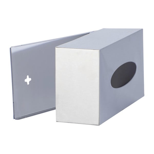 Nerūdijančio plieno dėžutė kosmetinėms servetėlėms Wenko-image-3