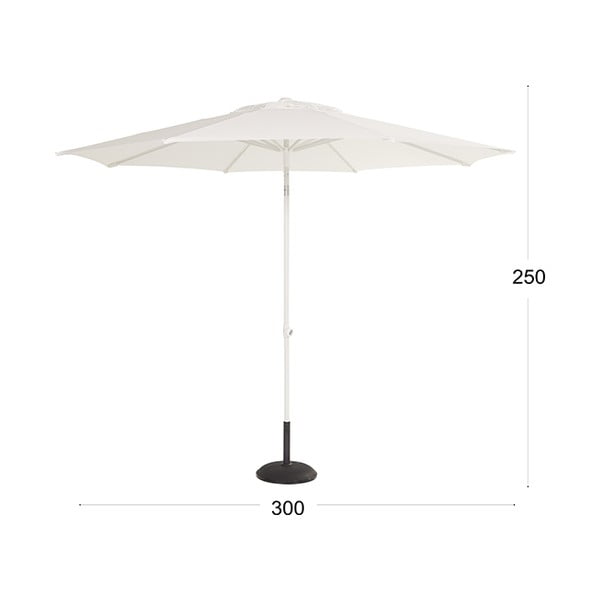 Smėlio spalvos skėtis Hartman, ø 300 cm-image-1