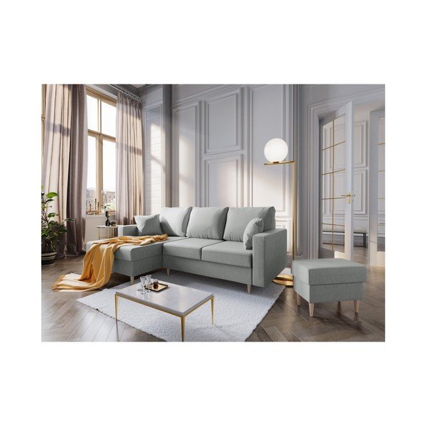 Pilkas pufas Mazzini Sofas Aubrieta, 60 x 45 cm-image-4