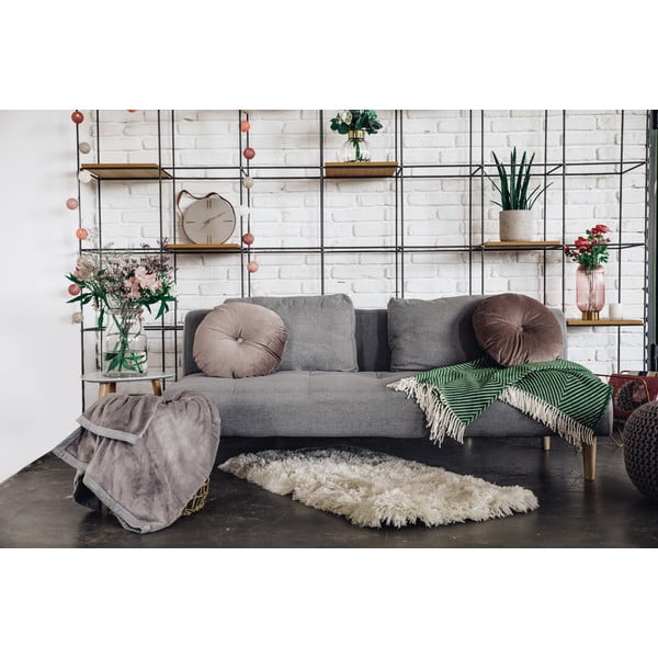 Šviesiai pilka sofa-lova Bonami Essentials Matylda-image-1