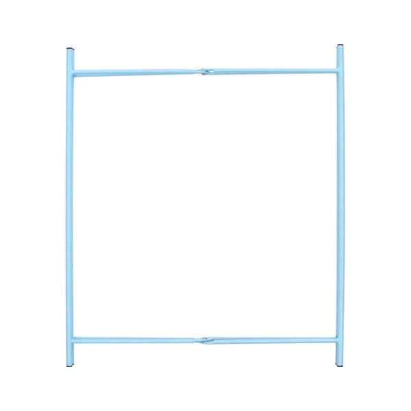 Turkio spalvos plieninis sulankstomas sodo stalas Esschert Design, 46 x 46 x 52 cm-image-1