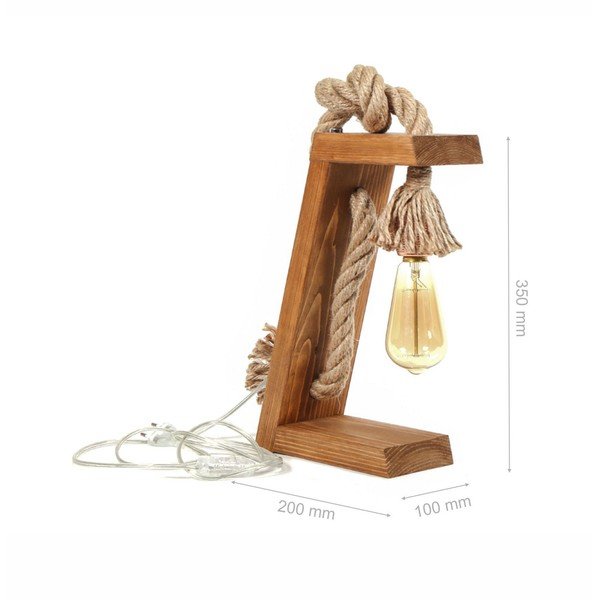 Stalinis šviestuvas natūralios spalvos (aukštis 10 cm) – Opviq lights-image-2