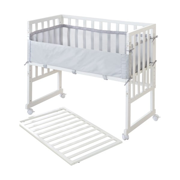 Vaikiška lovelė baltos spalvos 90x45 cm – Roba-image-1