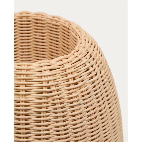 Natūralios spalvos iš rotango vaza (aukštis 40 cm) Zilna – Kave Home-image-4