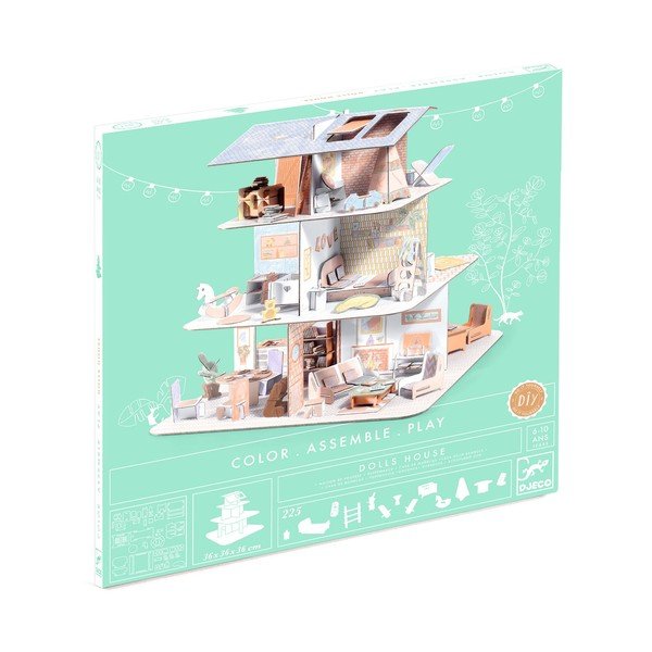 Lėlių namelis DIY - Djeco-image-1