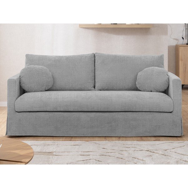 Šviesiai pilkos spalvos sofa 195 cm Paphos – Ropez-image-4