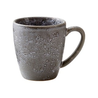 Pilkas akmens masės puodelis su rankena Bitz Basics, 190 ml