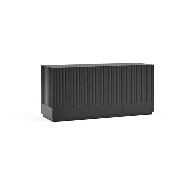 Juoda komoda Teulat Doric, 150 cm pločio-image-3