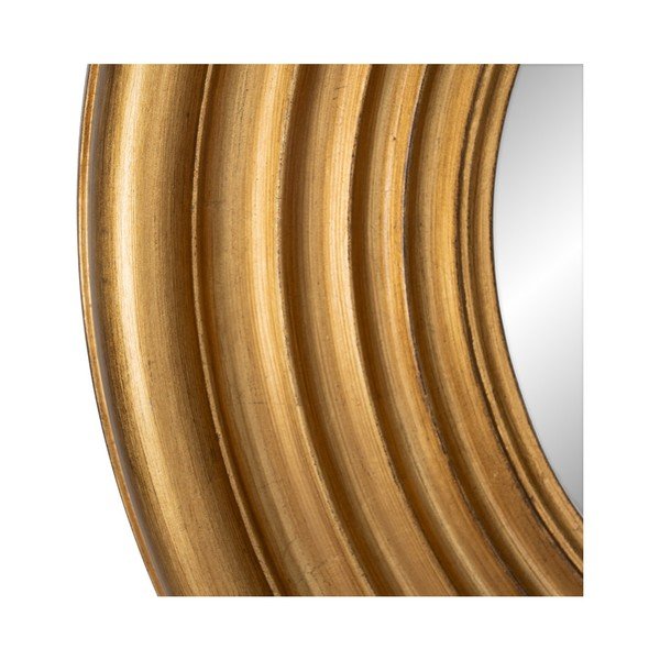 Sieninis veidrodis su medžio masyvo rėmu 65x65 cm – Ixia-image-1
