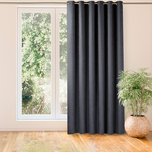 Antracito spalvos užuolaidos 140x270 cm Milana - Homede-image-4
