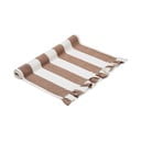 Iš lino mišinio stalo takelis 50x150 cm Maura – Kave Home