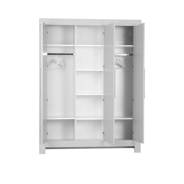 Pilka trijų durų spinta "Pinio Calmo-image-1