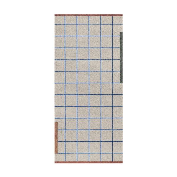 Skalbiamas dramblio kaulo spalvos kilimas 70x150 cm Network – Mette Ditmer Denmark