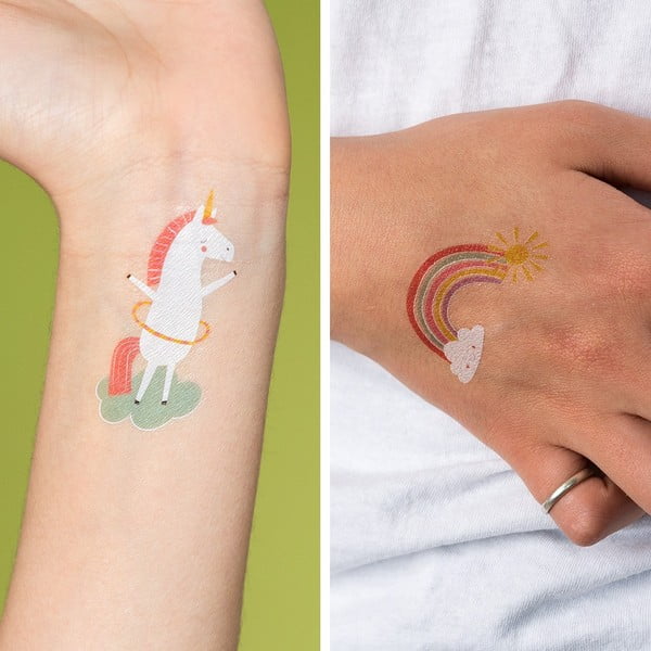 Vaikiškų tatuiruočių rinkinys Rex London Magical Unicorn-image-1