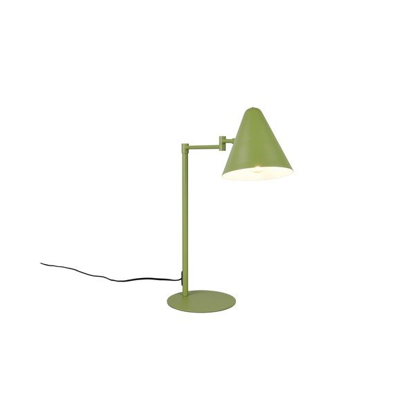 Žalios spalvos stalinis šviestuvas su sulankstoma konstrukcija (aukštis 50,5 cm) Cosima – Trio-image-2