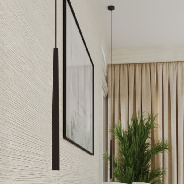 Kabantis šviestuvas juodos spalvos ø 19,5 cm Bliss – Sollux-image-3