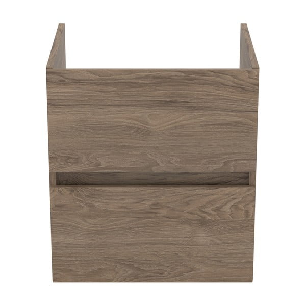 Pakabinama spintelė po kriaukle natūralios spalvos iš riešutmedžio 50x55 cm Eurovit+ – Ideal Standard