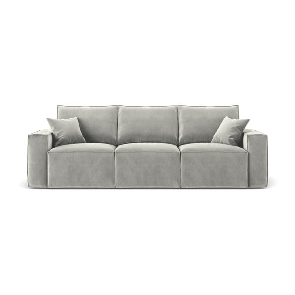 Šviesiai pilka sofa "Cosmopolitan Design Florida", 245 cm