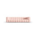Sofa rožinės spalvos 318 cm Lupine – Micadoni Home