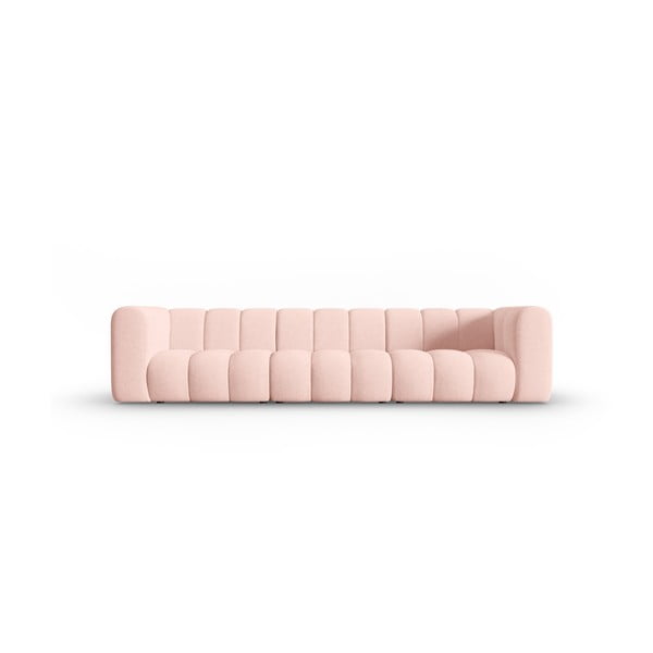 Sofa rožinės spalvos 318 cm Lupine – Micadoni Home