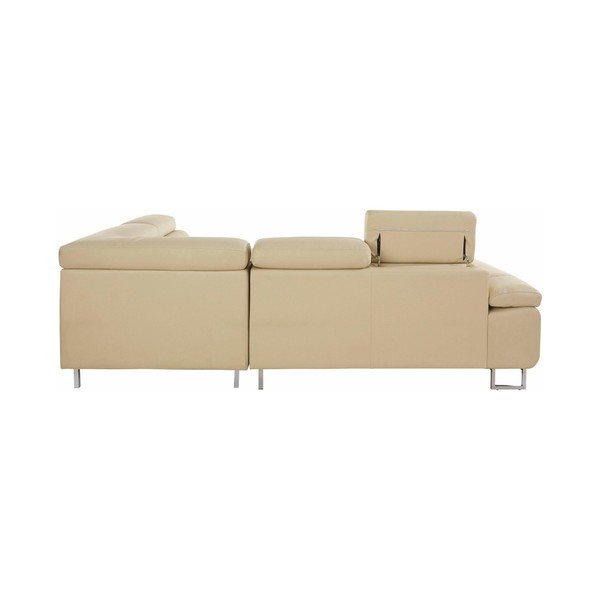 Kreminė kampinė sofa Støraa Jennings Chaiselong Right-image-2