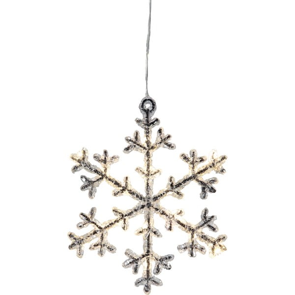 Šviečianti dekoracija su Kalėdų motyvu Icy Snowflake – Star Trading