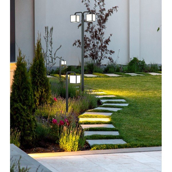 Stulpas lauko šviestuvas LED (aukštis 200 cm) Cubango – Trio-image-3