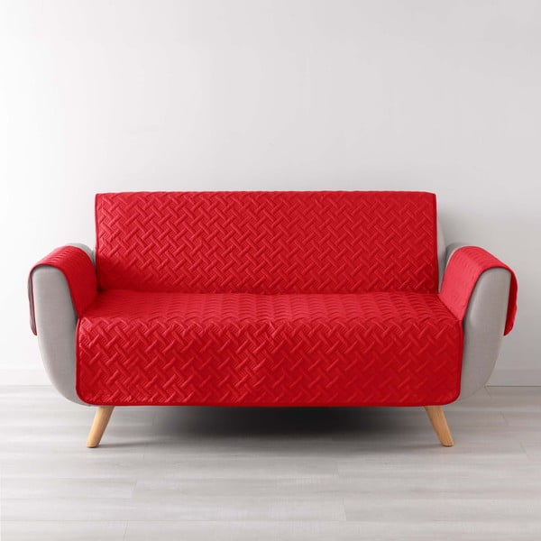 3 sėdimos vietos apsauginis sofai baldų apmušalas raudonos spalvos Lounge – douceur d'intérieur
