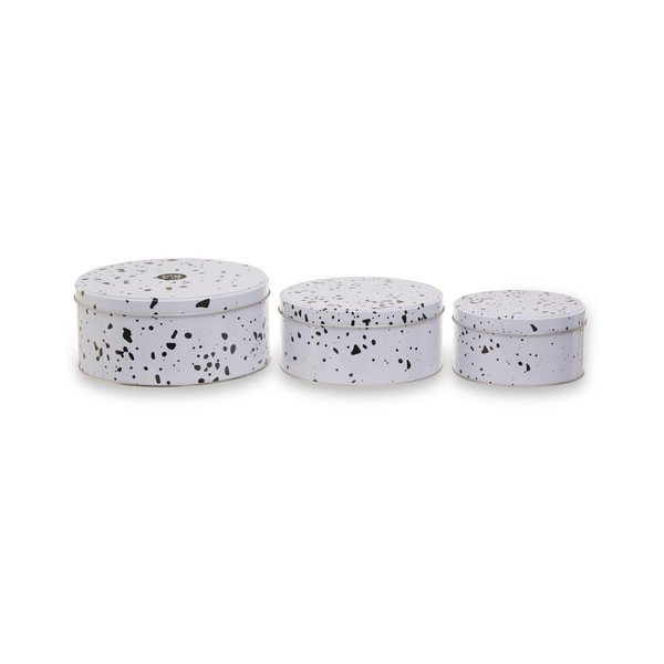 Iš metalo maisto laikymo indai 3 vnt. tortams Speckled – Premier Housewares-image-4