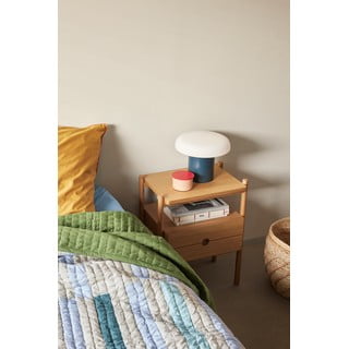 Stalinis šviestuvas tamsiai mėlynos spalvos (aukštis 20 cm) Ateliers – Hübsch