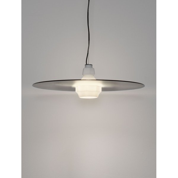 Matinės juodos spalvos iš plieno kabantis šviestuvas ø 60 cm Lora – Nova Luce-image-2