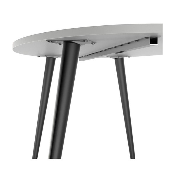 Valgomojo stalas su baltu stalviršiu 160x80 cm Oslo - Tvilum-image-3