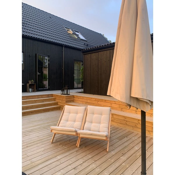 Sulankstomas krėslas Karup Design Boogie Raw/Beige-image-1