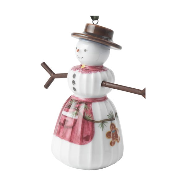 Iš porceliano dažyta rankomis eglutės papuošimas ø 4,5 cm Hammershøi Snowwife – Kähler Design-image-2