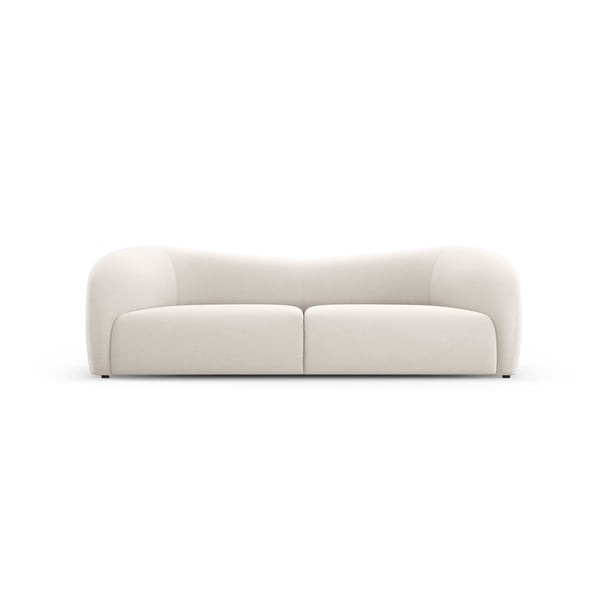 Sofa iš velveto baltos spalvos 237 cm Santi – Interieurs 86