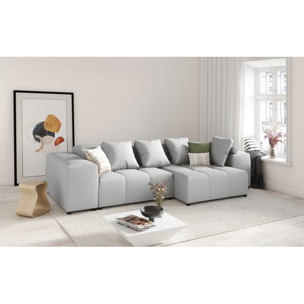 Pilka modulinės sofos pagalvėlė Rome - Cosmopolitan Design-image-4