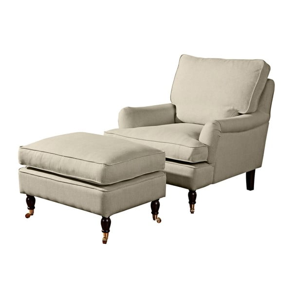 "Max Winzer Passion Beige Ottoman-image-1