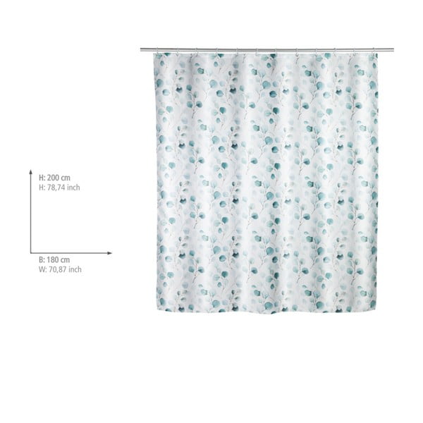 Mėlyna dušo užuolaida Weko Pioppo-image-1