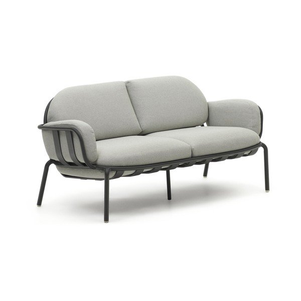 Šviesiai pilka sodo sofa Joncols - Kave Home-image-2