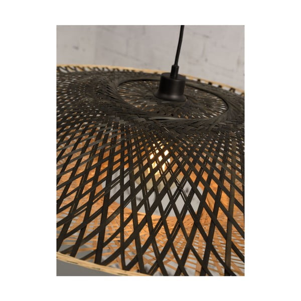 Pakabinamas bambuko šviestuvas Good&Mojo Kalimantan, ⌀ 87 cm-image-4