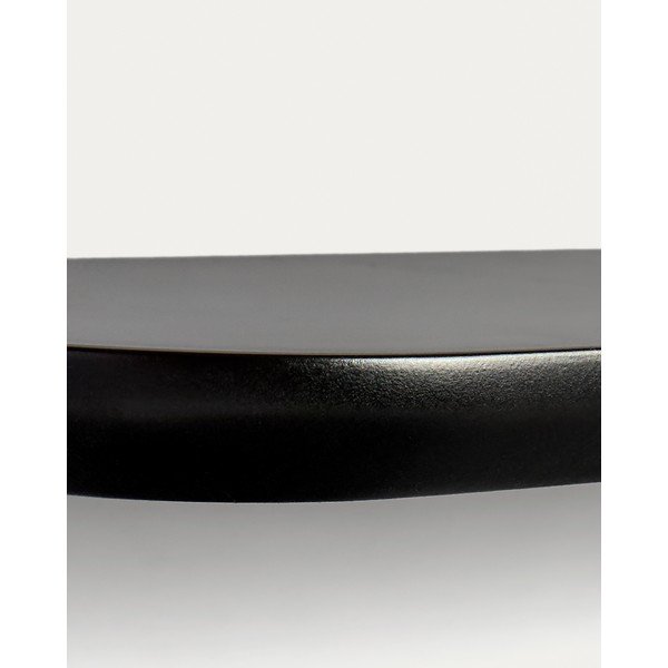 Juodos spalvos sieninės lentynos 2 vnt. 55 cm Arely – Kave Home-image-4